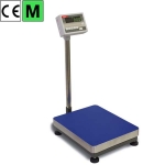 wagi platformowe 1-czujnikowe, magazynowe, techniczne - BA/C niedrogie max: 30kg&divide;300kg odczyt: 10g&divide;100g wyświetlacz: LED / LCD miernik obrotowy: aluminium lakierowane szalka z nakładką PCW